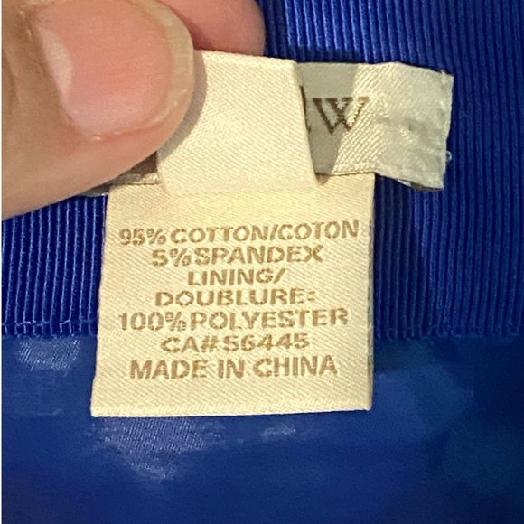 Jcrew blue skirt sz 12 - Picture 5 of 7